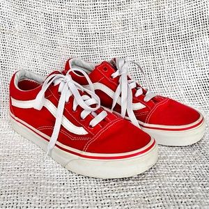 Old Skool Shoe Vans Red Women’s 5